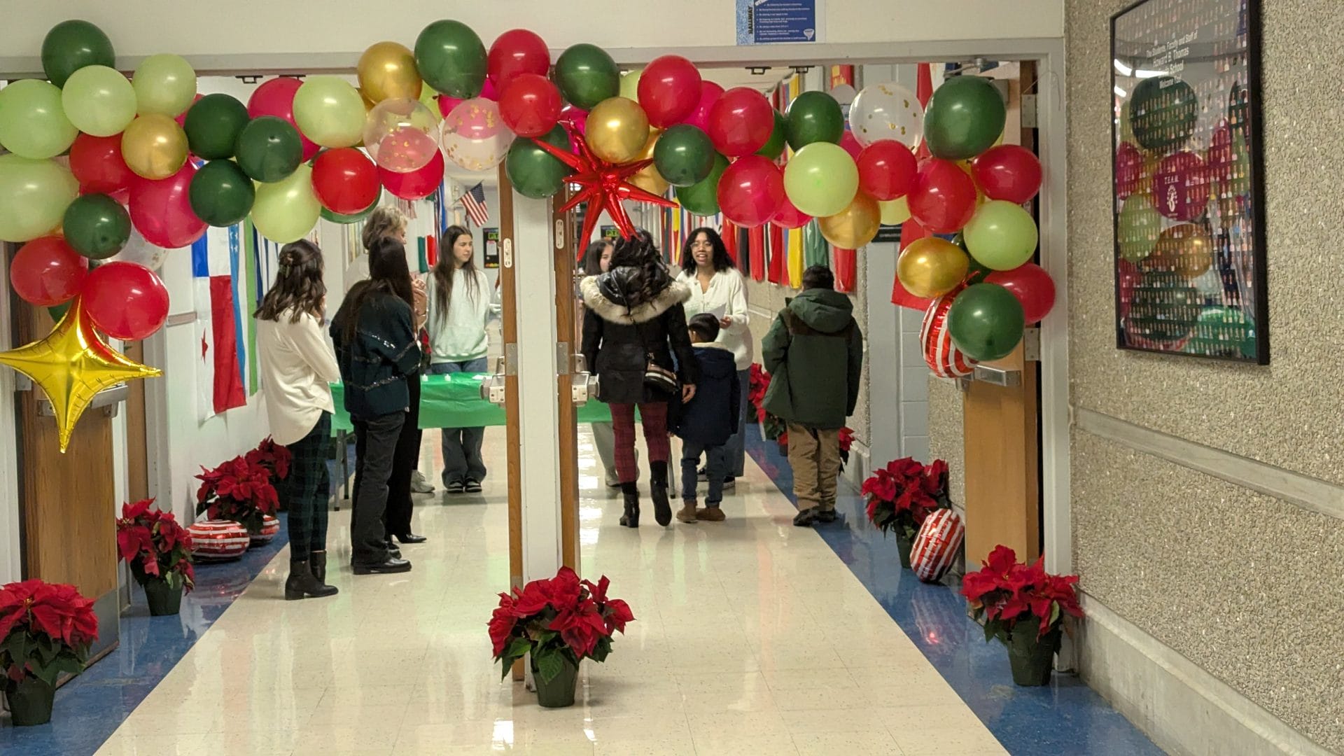 Entry to the celebration