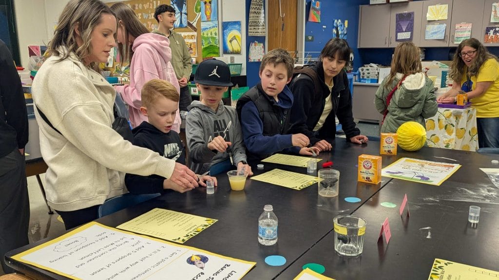 Lemon science experiment