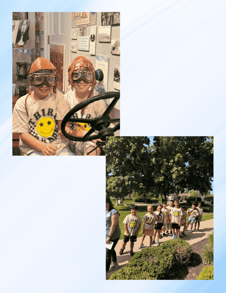 3rd grade students on a Field Trip to Elgin History Museum 