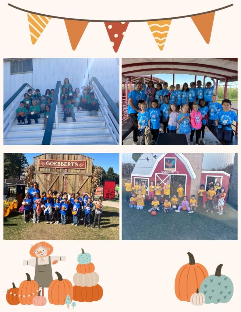 1st grade classes at Goebberts Farm