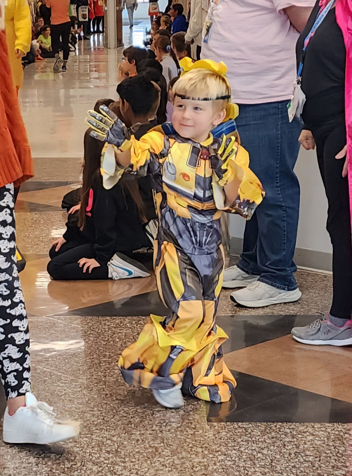Early Childhood Student Dressed up for Halloween