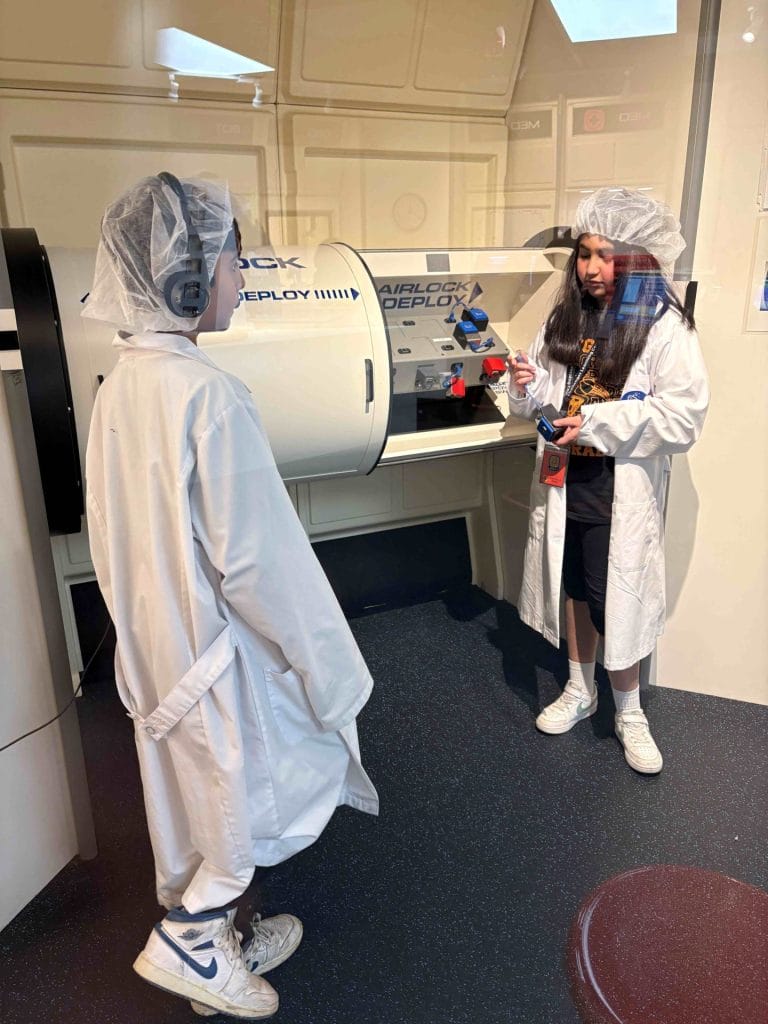 Students at Challenger