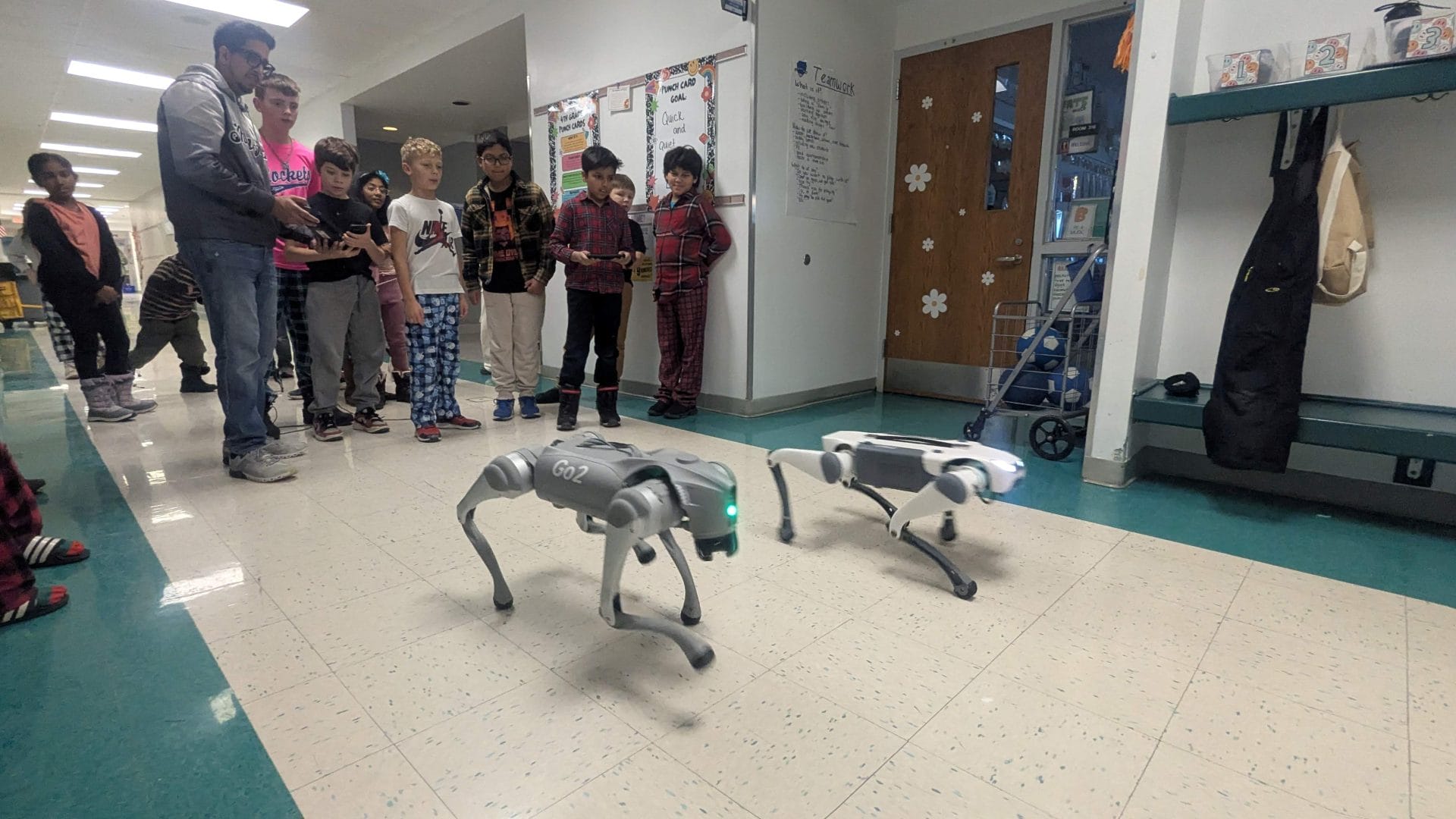 Robots in school