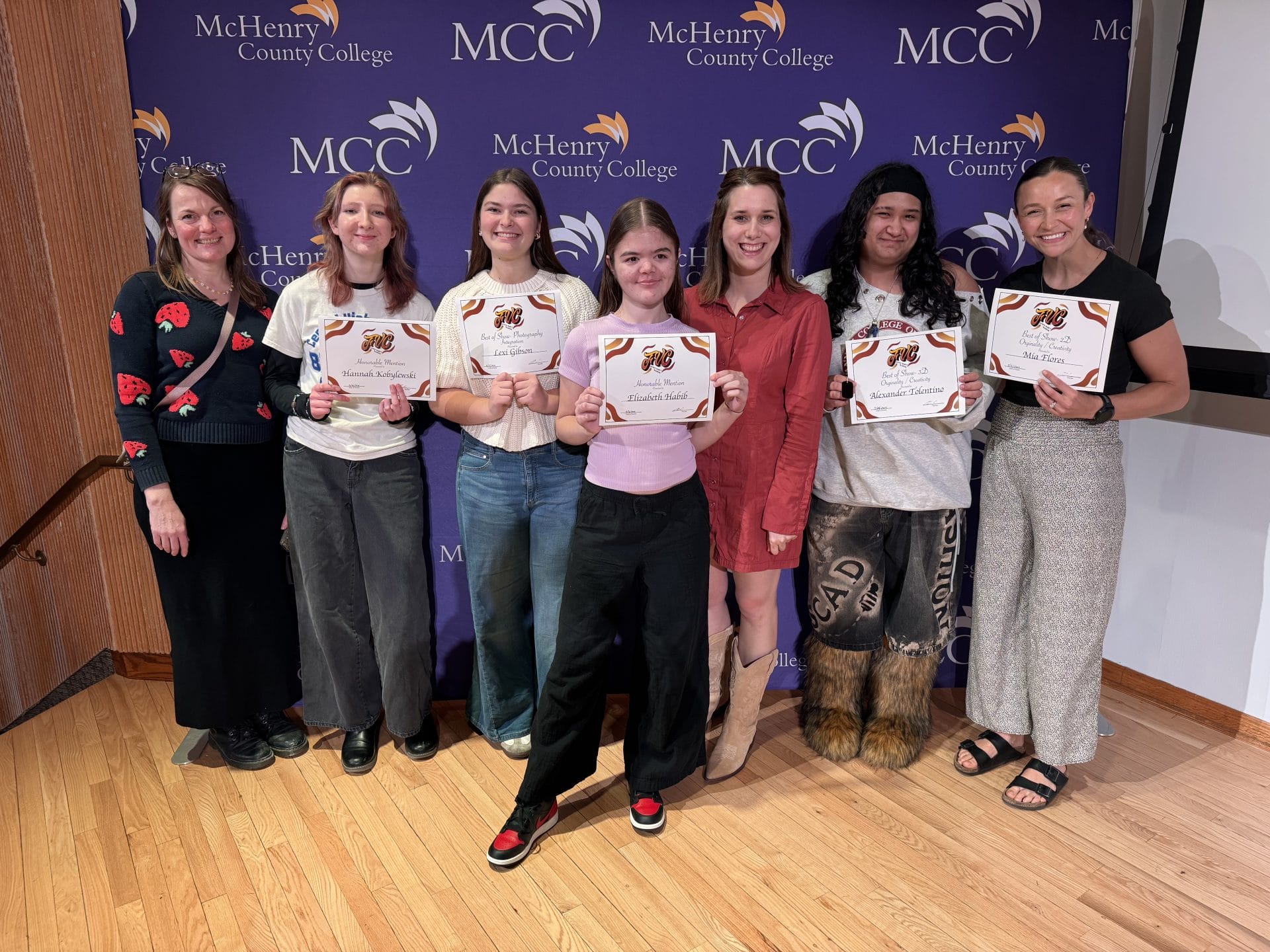 CHS Art Show Winners