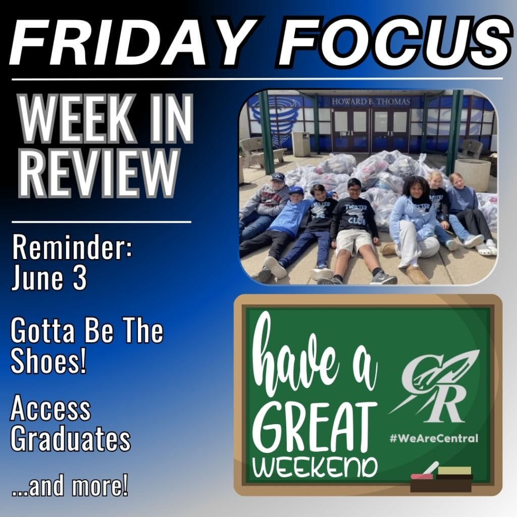 Friday Focus - May 22, 2026